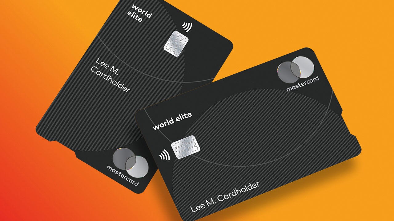 World Elite Mastercard cards.