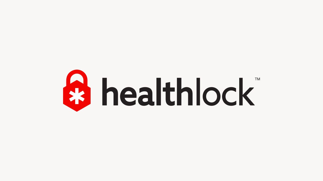 HealthLock logo.