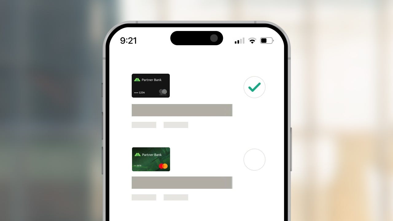 Passkey screen on a pnone.